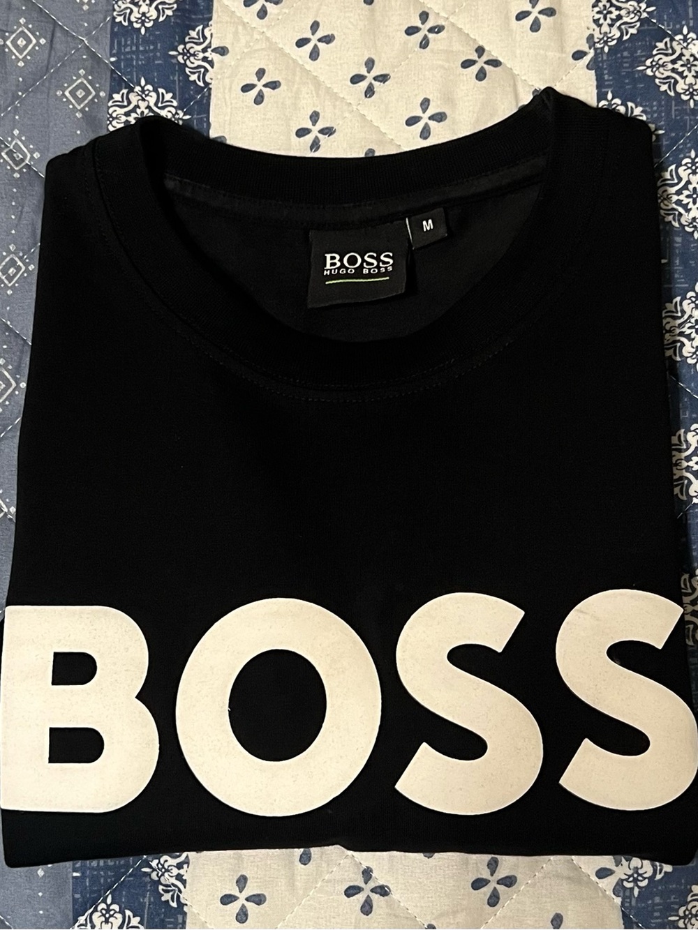Hugo Boss Black Logo T-Shirt Men’s Medium Excellent Condition